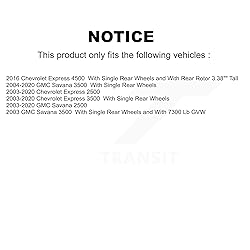 Rear Ceramic Disc Brake Pads CMX-D974 Replacement