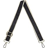 S&loyoe Purse Straps Replacement Crossbody Bag Strap Adjustable Wide Guitar Straps for Handbags 1.5inch