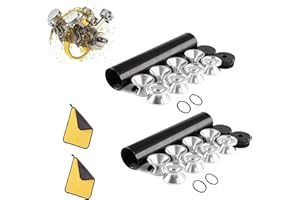 Solvent Filter Trap Black Aluminum Solvent Trap Kit, Sturdy 1/2x28 Aluminum Fuel Filter, Efficiency SolventFilter TrapKit wit