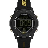 Timex Men's UFC Brawler 43mm Watch - Black Strap Digital Dial Black Case