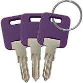 G-301-390 Blank Keys Replacement for Global Link RV Trailer Camper Blank Key Cut to G Series Code G372 (3 Pack)