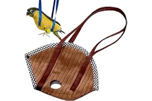 Bird Carriers,Escape Resistant Parrot Tote | Travel Bird Carrier - for Hiking Outdoor Day Trips Pet Moving Grooming Transport