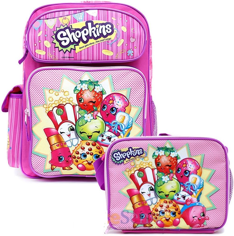 shopkins luggage set