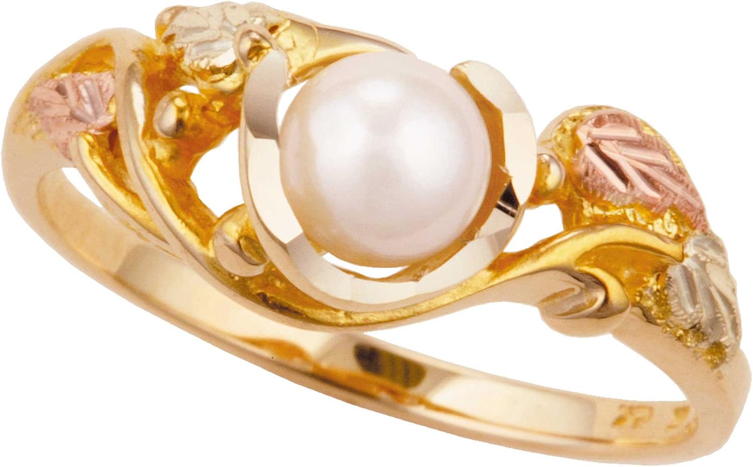 Amazon.com: Beautiful! 10K Yellow-gold Authentic Black Hills Gold Women