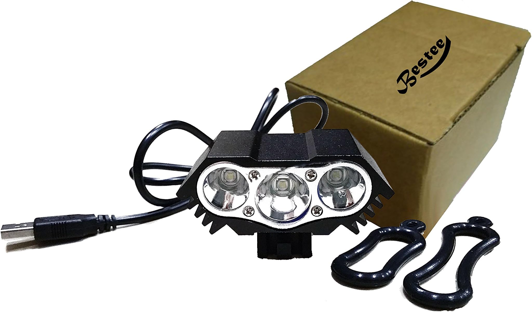 Bestee 10000 Lm 3 x CREE T6 LED 4 Modes Bicycle Lamp Bike Light Headlight Cycling Torch