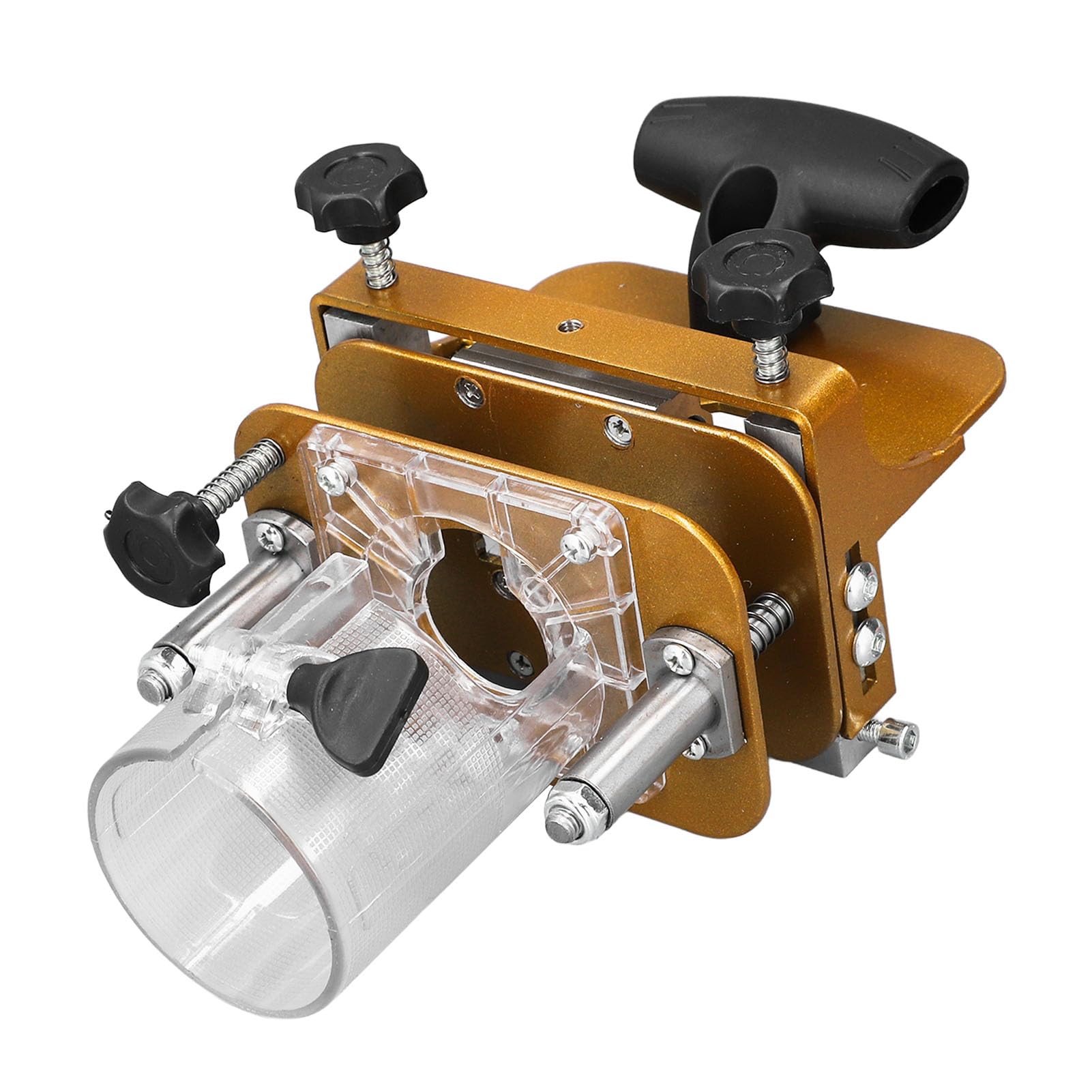 Mortise and Tenon Jig, Router Mortising Jig, High Accuracy, Easy to Use, Smooth, Quiet, Sliding, Slot Width, Depth, Height Adjustable for Wood Projects