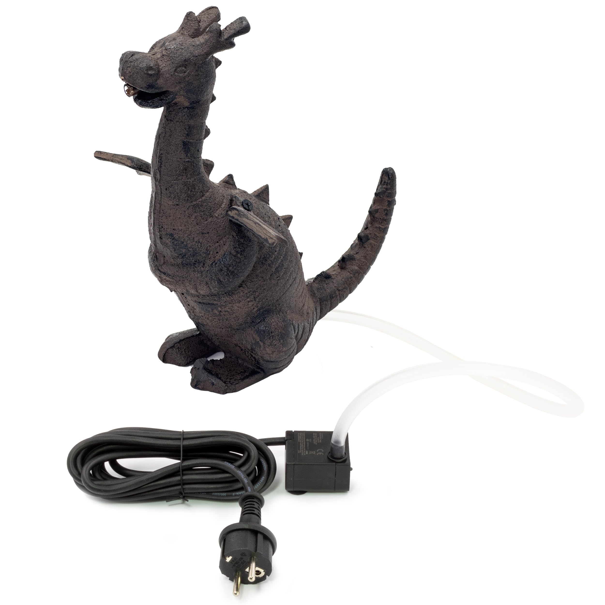 Blümelhuber Gargoyle Dragon Figure - Dragon Decoration Garden - Water Feature Garden Decoration - Garden Pond Pool Figures Pond Accessories