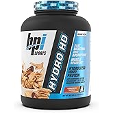 BPI Sports Hydro HD - 100% Hydrolyzed Whey Protein Powder - Muscle Growth, Recovery, 25g of Hydrolyzed Protein, Low Carb, Low Sugar, Fast Absorbing (68 Servings, Cinnamon Cereal)