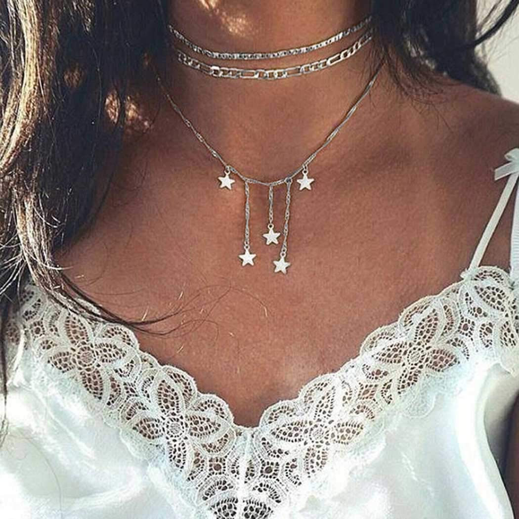 Best Dainty Choker Necklaces For Women Silver Dove