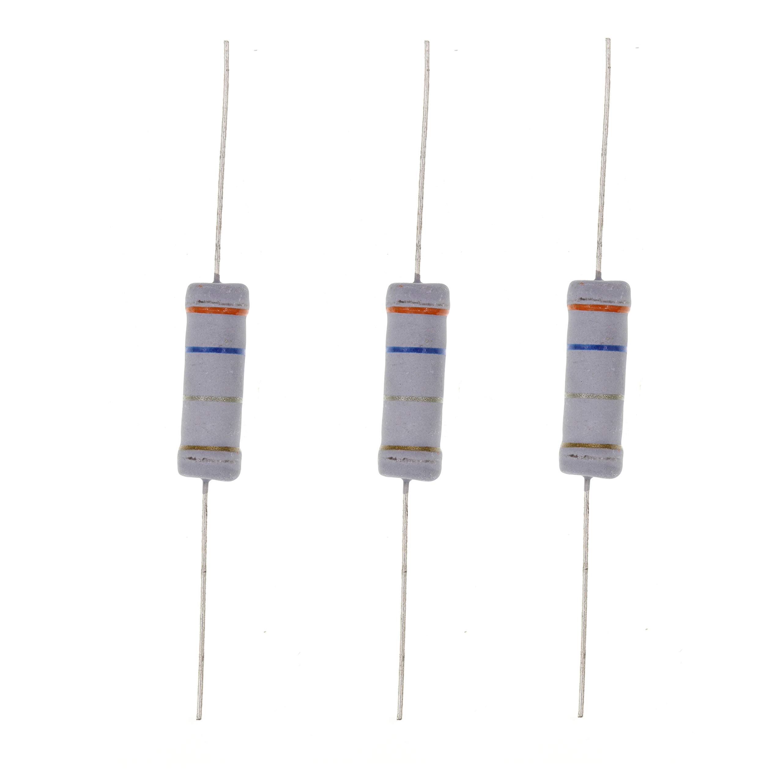 HUABAN 10PCS 5W 5 Watts 0R36 0.36 Ohm 5% Metal Oxide Film Resistor