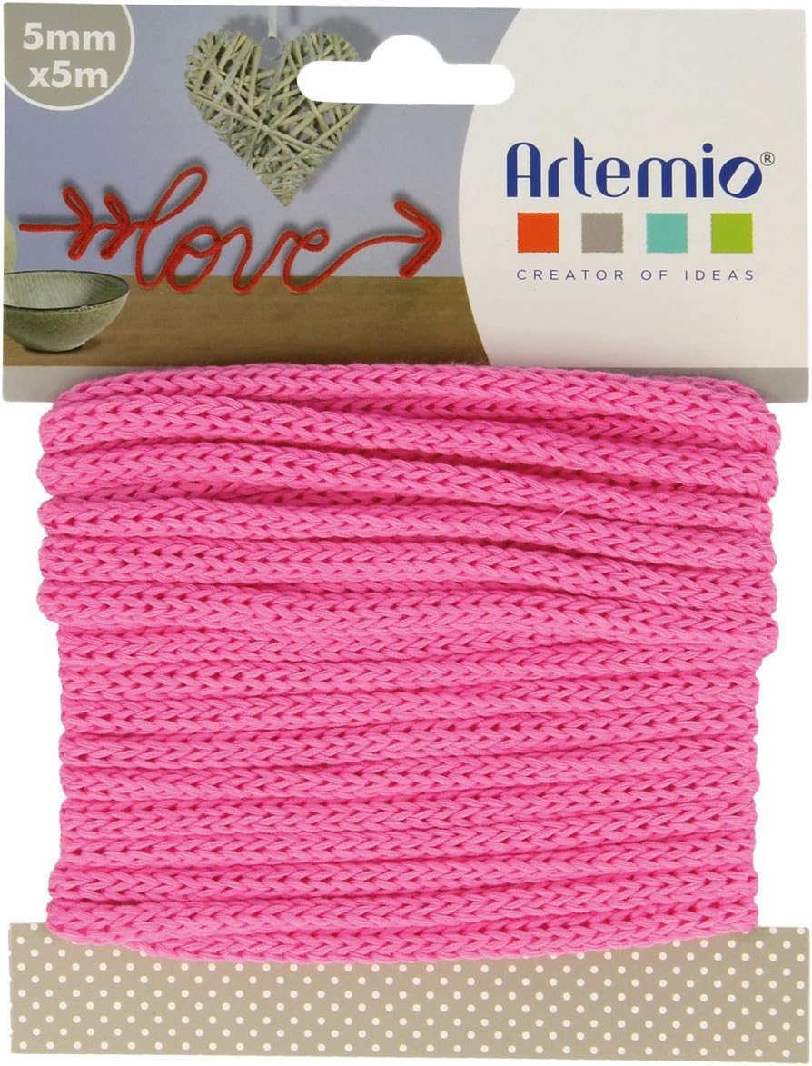 Artemio Knitting Yarn 5 mm x 5 m - Fuchsia