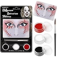 Spooktacular Creations Halloween Schminke Set | 25-teilig Mit Spezialeffekten | Gesichts- & Körperbemalung