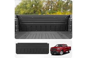 Thinzyou Tailgate Mat Compatible with 2022 2023 2024 2025 2026 Nissan Frontier Trunk Bed Mat TPE All Weather 5FT Strip Style Tailgate Liner 2024 Frontier Accessories