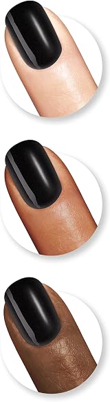 Sally Hansen Miracle Gel Blacky O 14.7ml Gel-Like Nail Polish No UV Light view 7