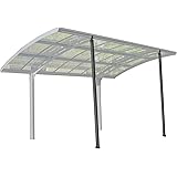 Carport adossé avec couverture