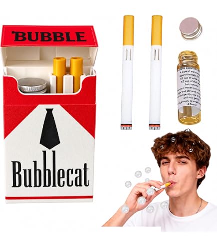 cigarette for stress Amazon.com: Axonkit Bubble Cigarette Blowing Stress-Relief Accessory Mini  Bubble Blower Sticks Fun Novelty Item for Relaxation Parties : Toys & Games