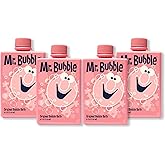 Mr. Bubble Original Bubble Bath, Bubblegum Scent, 8 oz Retro Bottle, 4-Pack