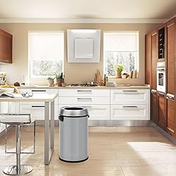 Takywep 17 Gallon/65 Liter Round Open Top Trash
