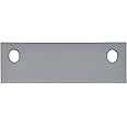 Don-Jo SHF 45 Steel Door Hinge Cut Out Filler Plate, Prime Coated, 1-1/2" Width x 4-1/2" Height (Pack of 10)