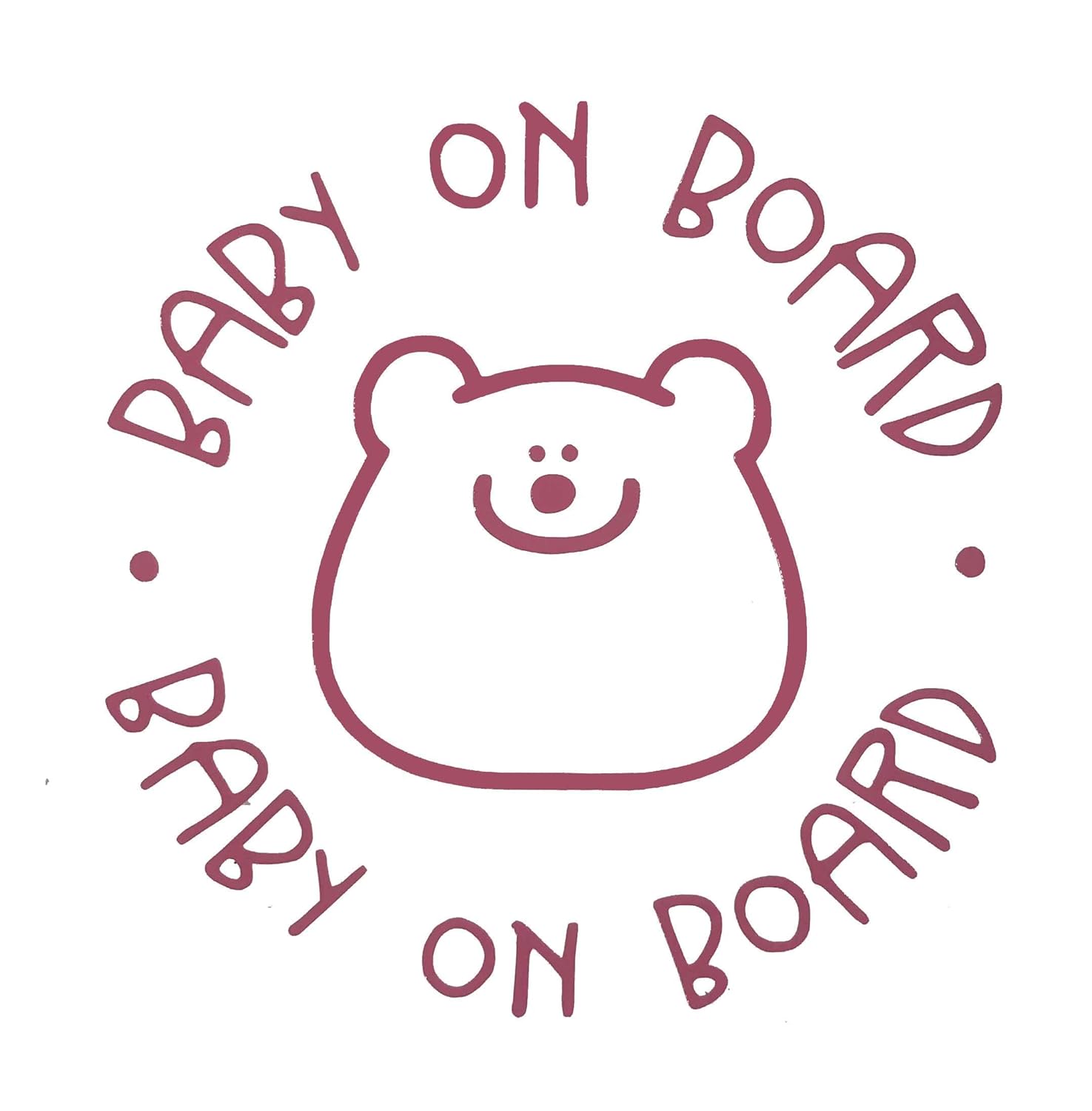 baby on board decal