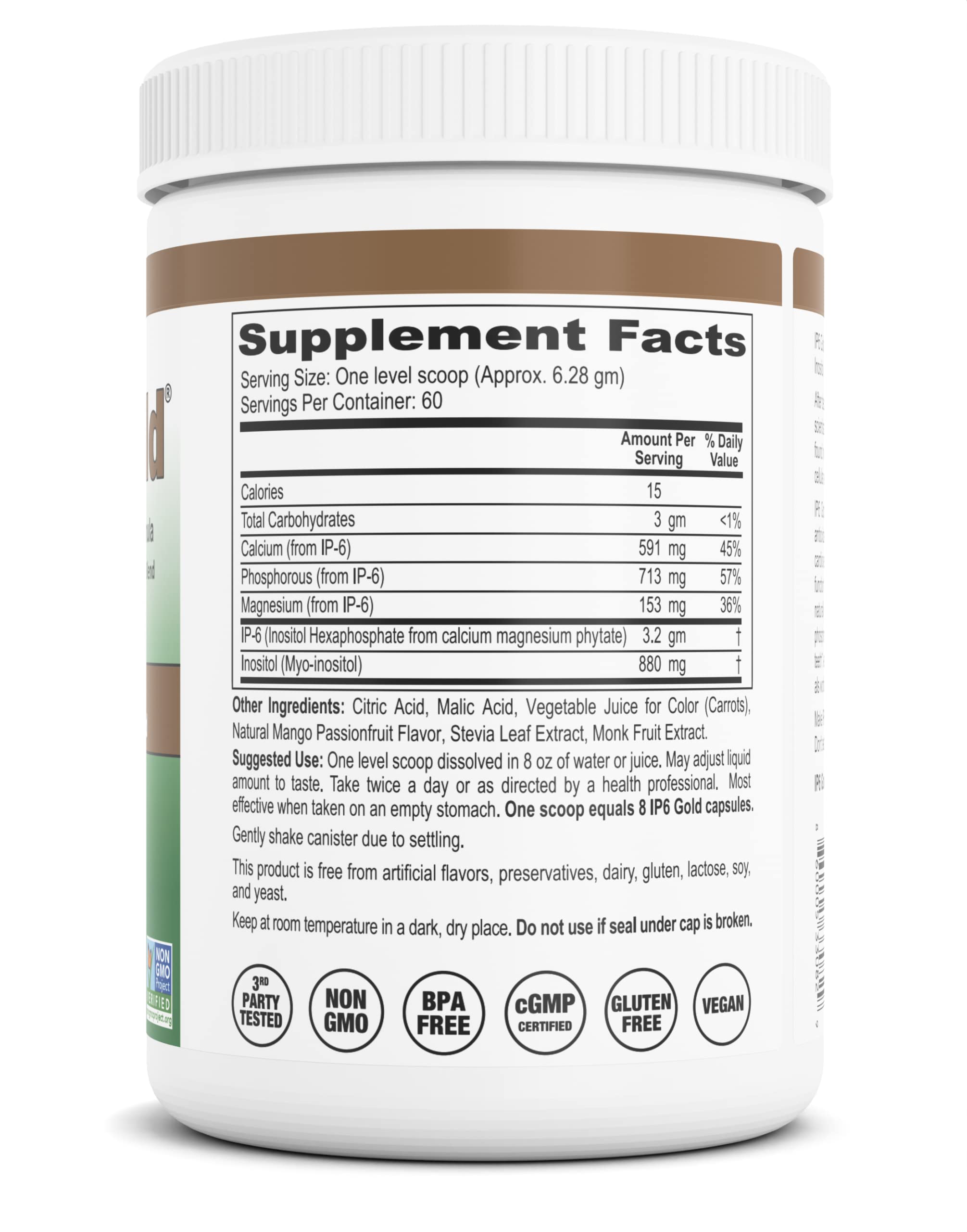 IP-6 Gold Powder Mango Passionfruit Flavor, 60 Servings