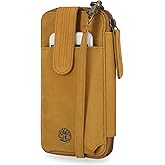 Timberland Women's RFID Leather Phone Crossbody Wallet Bag