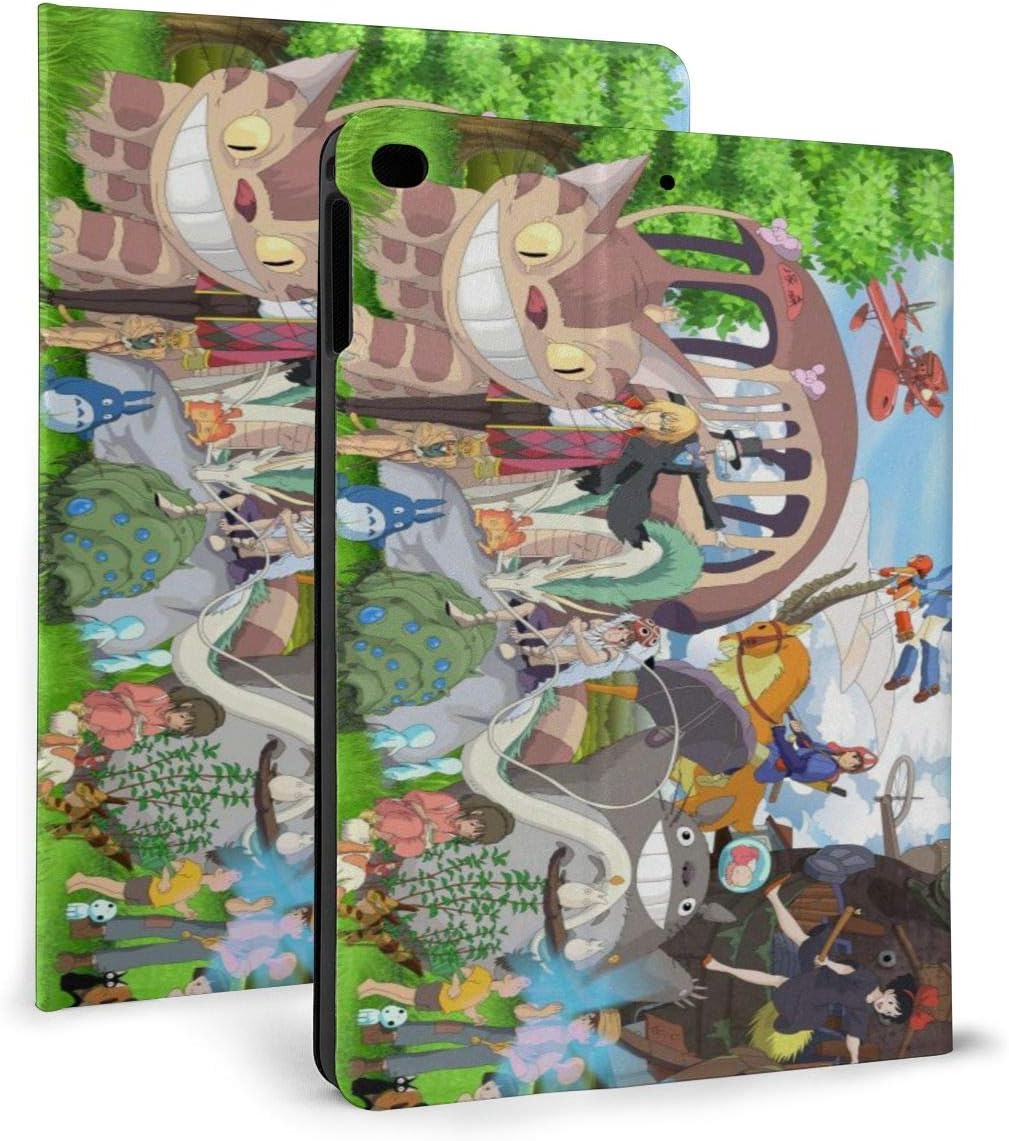 Spirited Away Case Fit IPad 7.9 Mini 4/5 Case with Auto Sleep/Wake Ultra Slim Lightweight Stand Leather Case