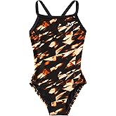TYR Girls' Triadic Diamondfit Durafast Elite One Piece Swimsuit