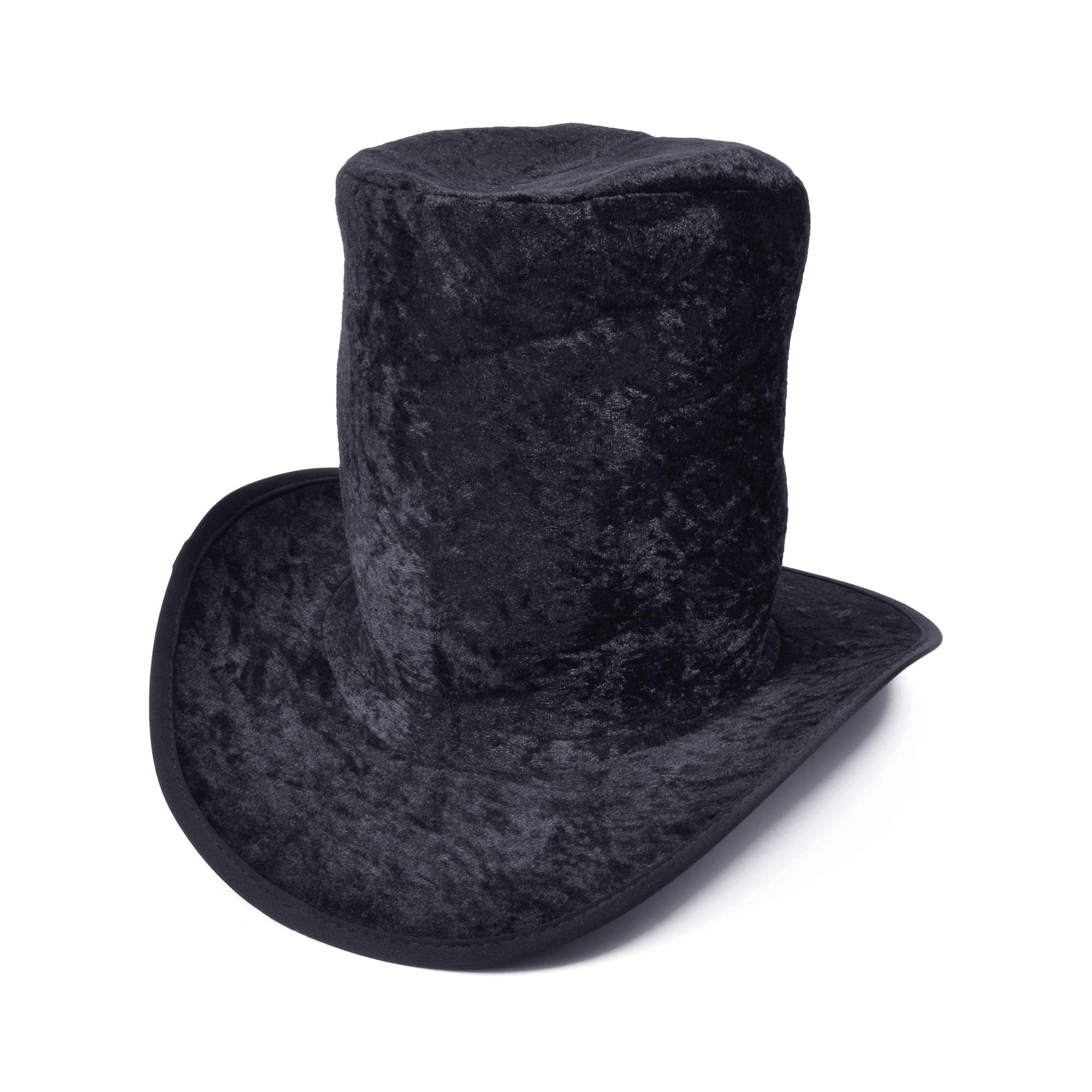 Fancy Dress Hats / Budget Tall Top Hat, Gravedigger, Stovepipe