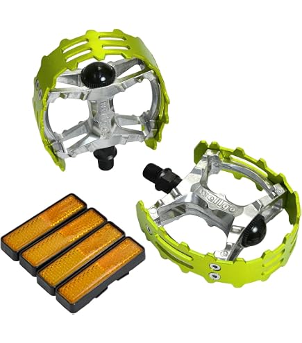 Amazon.com : Wellgo Old School BMX MTB XC-II Bear Trap 9/16