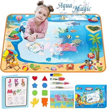 kids water drawing mat