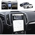 BSTW for 2024 Ford Edge Screen Protector for 2021-2024 Edge SE/SEL/ST/ST-Line/Titanium SYNC 4A 12-In Touchscreen 2024 Edge Accessories Anti-Fingerprint & Glare Tempered Glass Film (Edge 12-In Matte)