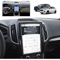 Powoq Backrest Mats Compatible With 2015-2024 Ford Edge Seat Back Protector Tpe Backrest Mats All Season Protection Only Fit 5 Seater Replacement For 2015 2024 Ford Edge Accessories Backrest Mat