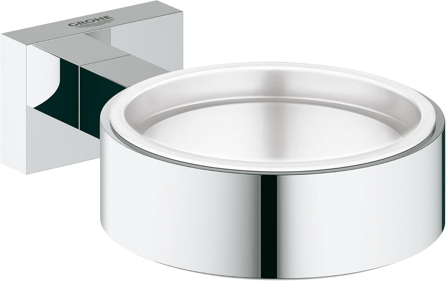 GROHE 40508001 Essentials Cube Frame Silver, Chrome