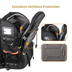 TARION Large Waterproof Camera Backpack - 2 in 1