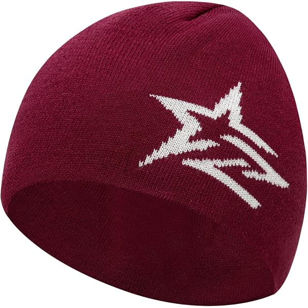 Bonnet Hiver WEST COAST IRON CROSS - Unisexe, Chaud, Tricoté, Style Chopper Motard - Adulte