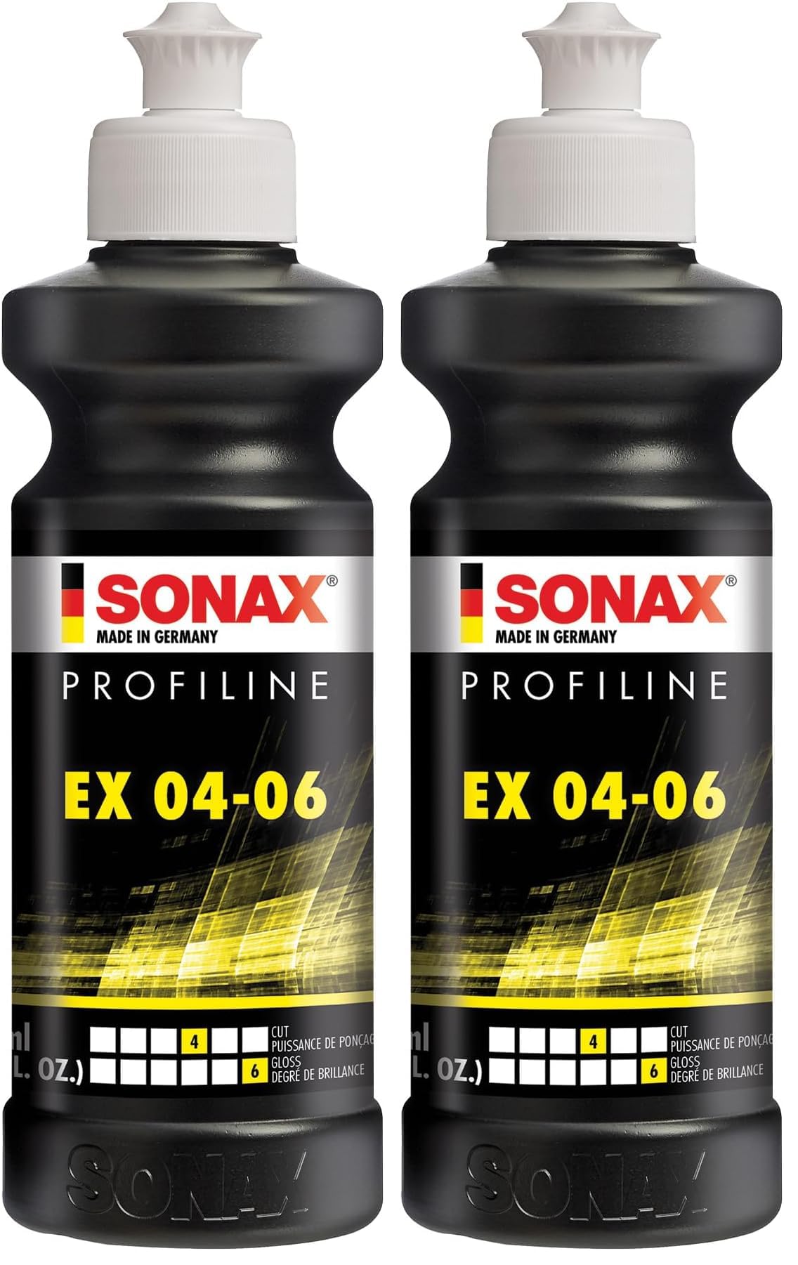 Sonax Profiline EX 04-06, 8.45 fl. oz. (Pack of 2) - Medium Cut Metal Polishing Compound Image
