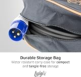Luigi's 14m Mains Hook Up Cable with Fly Lead & Waterproof Carry Case view 6