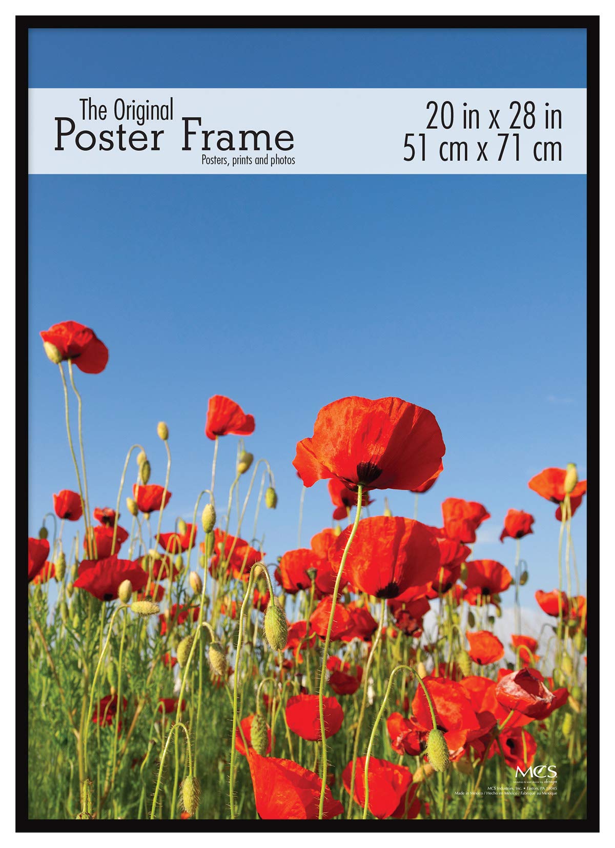 Photo 1 of 2 MCS 20x28 Inch Original Poster Frame, Black (23038)