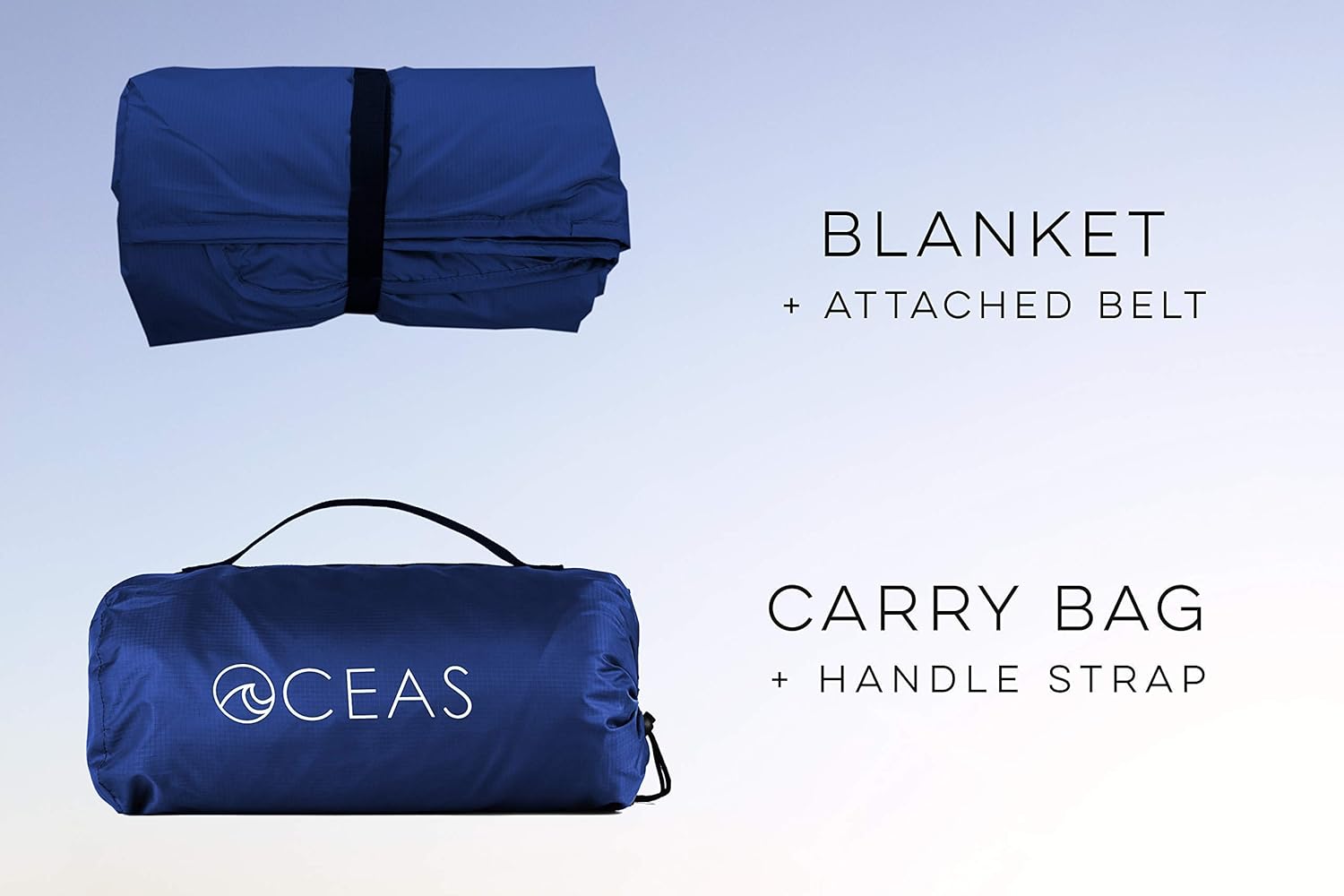 Outdoor Waterproof Blanket by Oceas – Warm Fleece Great for Camping, Outdoor Festival, Beach, and Picnic Use – Extra Large All Weather and Waterproof Throw Blanket: Home & Kitchen