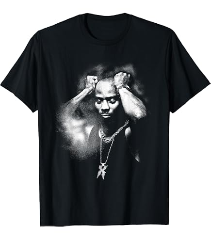 Amazon.com: Gawx Tee DMX RIP T-Shirt Vintage 90s Rap Grammy Ruff