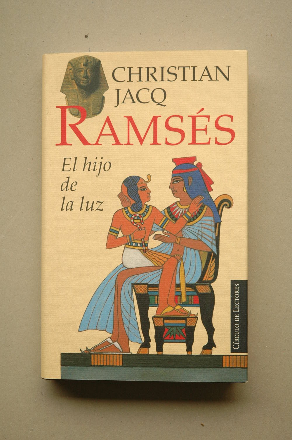 Portada de Ramsés, El hijo de la luz