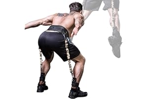 INNSTAR Vertical Jump Trainer Leg Strength Resistance Bands Set for Basketball Triple Jump Football Volleyball Training