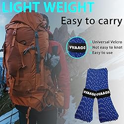 VVAAGG Reflective Paracord Rope 100FT, 7 Strand