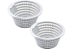 GTEANA Skimmer Basket Compatible with Swimline Hydrotools 8928 Olympic ACM88 for above Ground and In Ground Swimming Pools Replacement Part (2 Pcs)