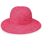 Wallaroo Hat Company Women’s Petite Scrunchie Sun Hat – UPF 50+, Wide Brim, Packable, Adjustable for Smaller Crown Sizes