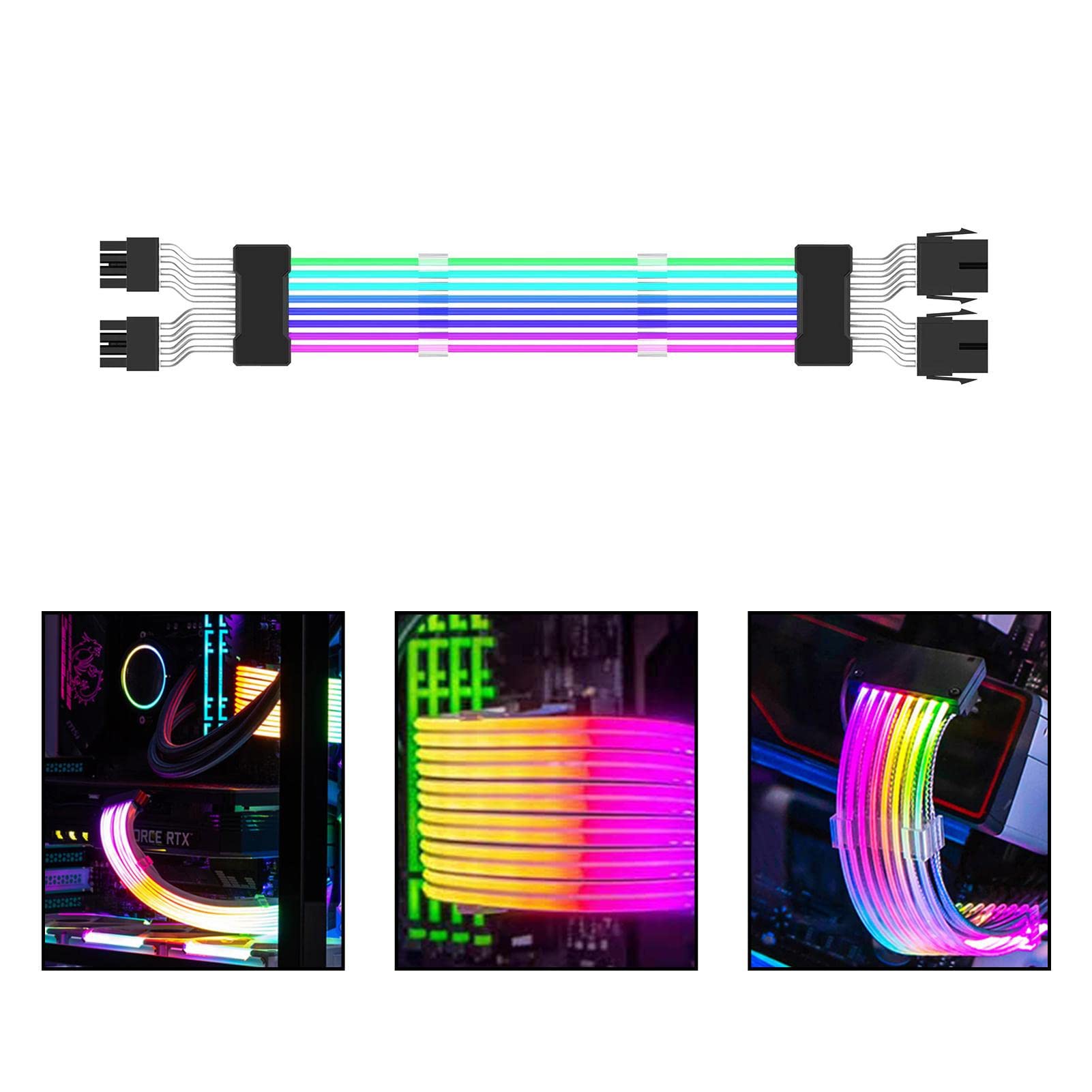 Mua RGB Power Cable RGB Power Extension Cable for Motherboard Connector ...