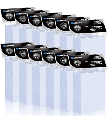 sports cards plastic sleeves Amazon.com: 550 Clear Plastic Card Sleeves