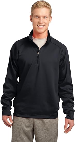 dark grey quarter zip