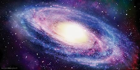 Amazon Com Culturenik Spiral Galaxy Planet Space Nebula Stars Constellation Inspirational Decorative Poster Print Posters Prints